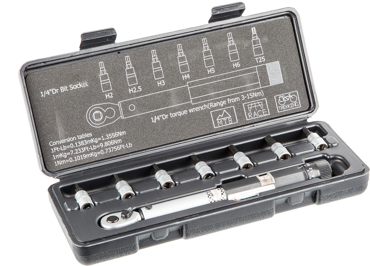 XLC Llave De Torsión Con Set De Bits TO-S41 - Imagen 3