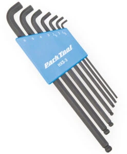 Parktool Set De Llaves Hexagonales Acodadas Stubby HXS-3