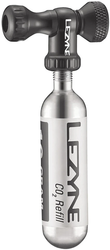 Lezyne Cabezal De Bomba Control Drive CO2 Con Cartucho CO2 25 G