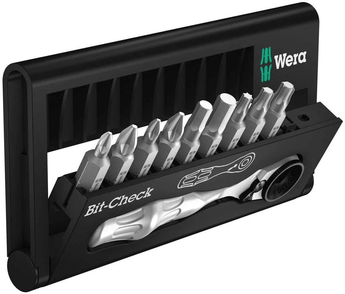 Wera Mini Carraca Zyklop1/4" Con Juego Bit-Check
