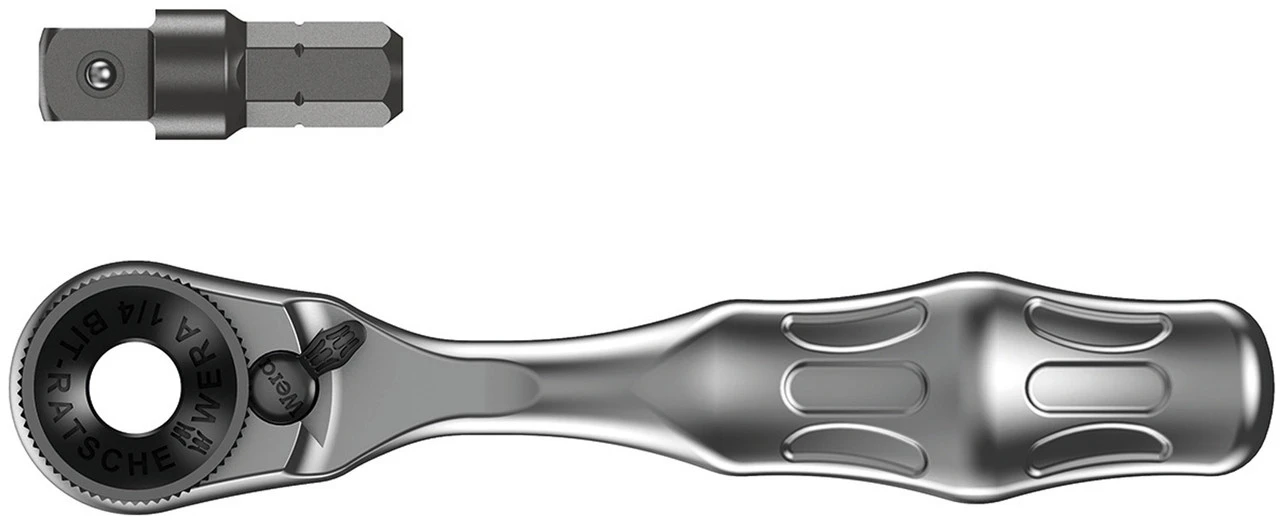 Wera Mini Carraca Zyklop1/4" Con Juego Bit-Check - Imagen 2
