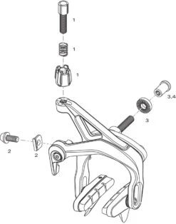 SRAM Piezas De Repuesto Force / Rival / Frenos Apex (2007-2012)