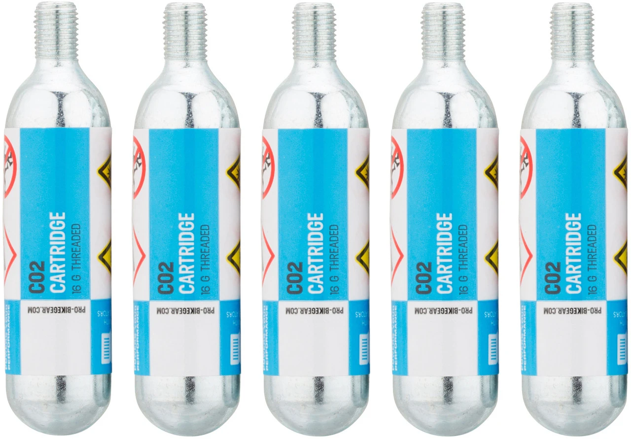 Pro Cartuchos CO2 De Repuesto Con Rosca 16 G - 5 Piezas