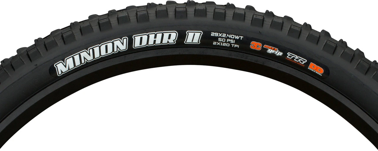 MAXXIS Cubierta Plegable Minion DHR II 3C MaxxGrip DD WT TR 29" - Imagen 3