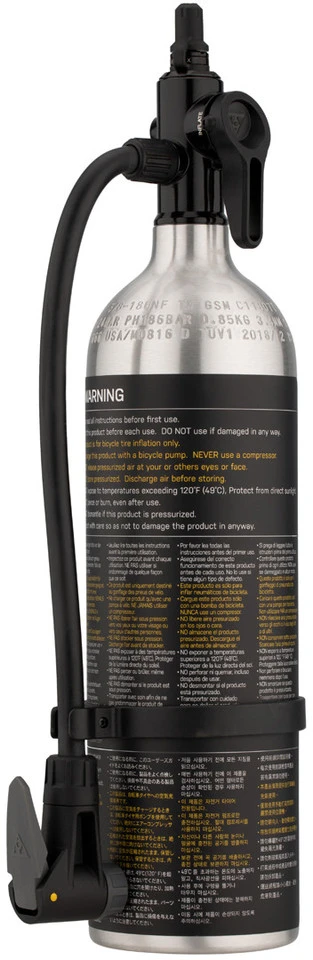 Topeak Bomba Con Tanque De Aire Comprimido TubiBooster X CO2-Inflator - Imagen 2