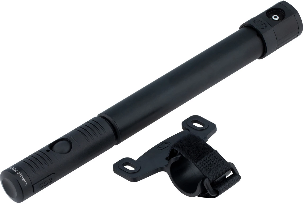 Crankbrothers Mini Bomba Klic HV Con Adaptador CO2 Y Man贸metro - Imagen 7