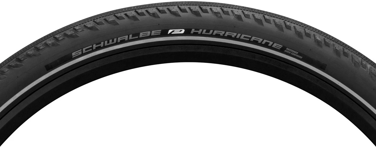 Schwalbe Cubierta De Alambre Hurricane Performance ADDIX RaceGuard 29" - Imagen 3