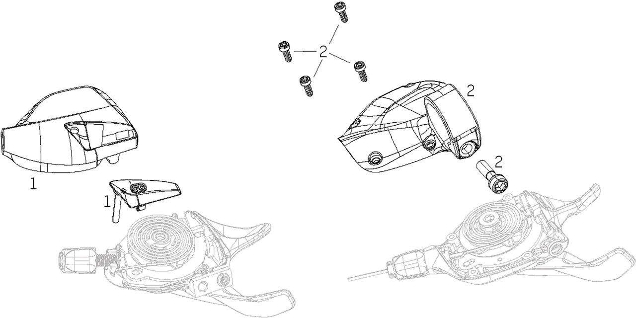 SRAM Piezas De Repuesto Para Palanca De Cambios NX Eagle Trigger