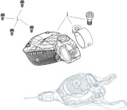 SRAM Piezas De Repuesto Para Palanca De Cambios SX Eagle Trigger