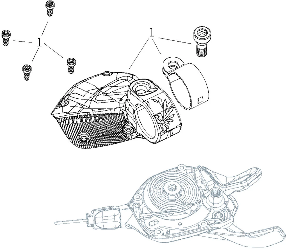 SRAM Piezas De Repuesto Para Palanca De Cambios SX Eagle Trigger