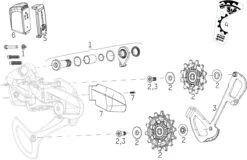 SRAM Piezas De Repuesto Para Sistemas De Cambios XX1 / X01 Eagle AXS