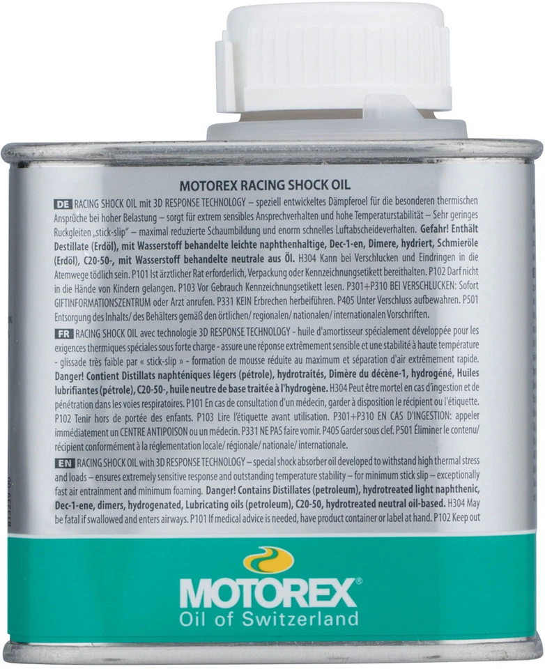 Motorex Aceite Para Riostras Telescópicas Racing Shock Oil - Imagen 2
