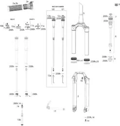 ROCKSHOX Piezas De Repuesto SID 35 Mm Select/Select+/Ultimate (C1 / 2021)
