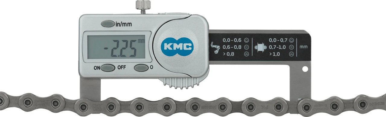 KMC Medidor De Desgaste De Cadena Digital Chain Checker - Imagen 3
