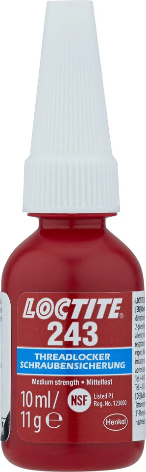 Loctite Bloqueador De Tornillos 243 De Resistencia Media - Imagen 2
