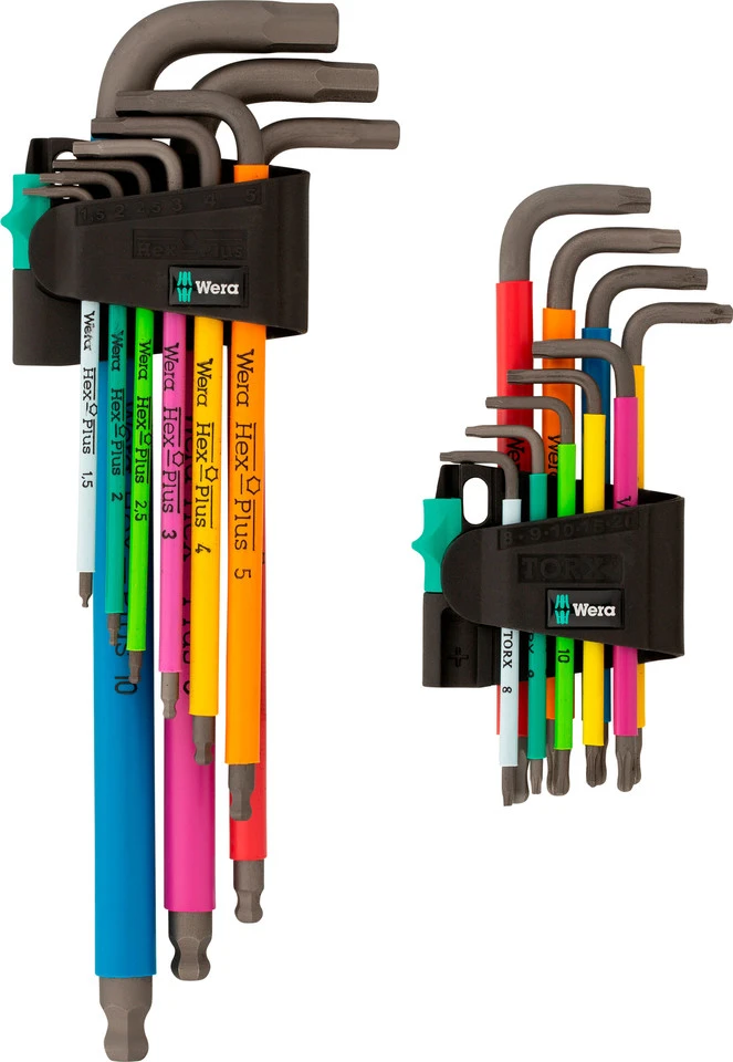 Wera Juego De Llaves Acodadas Torx + Hexagonales Hex-Plus