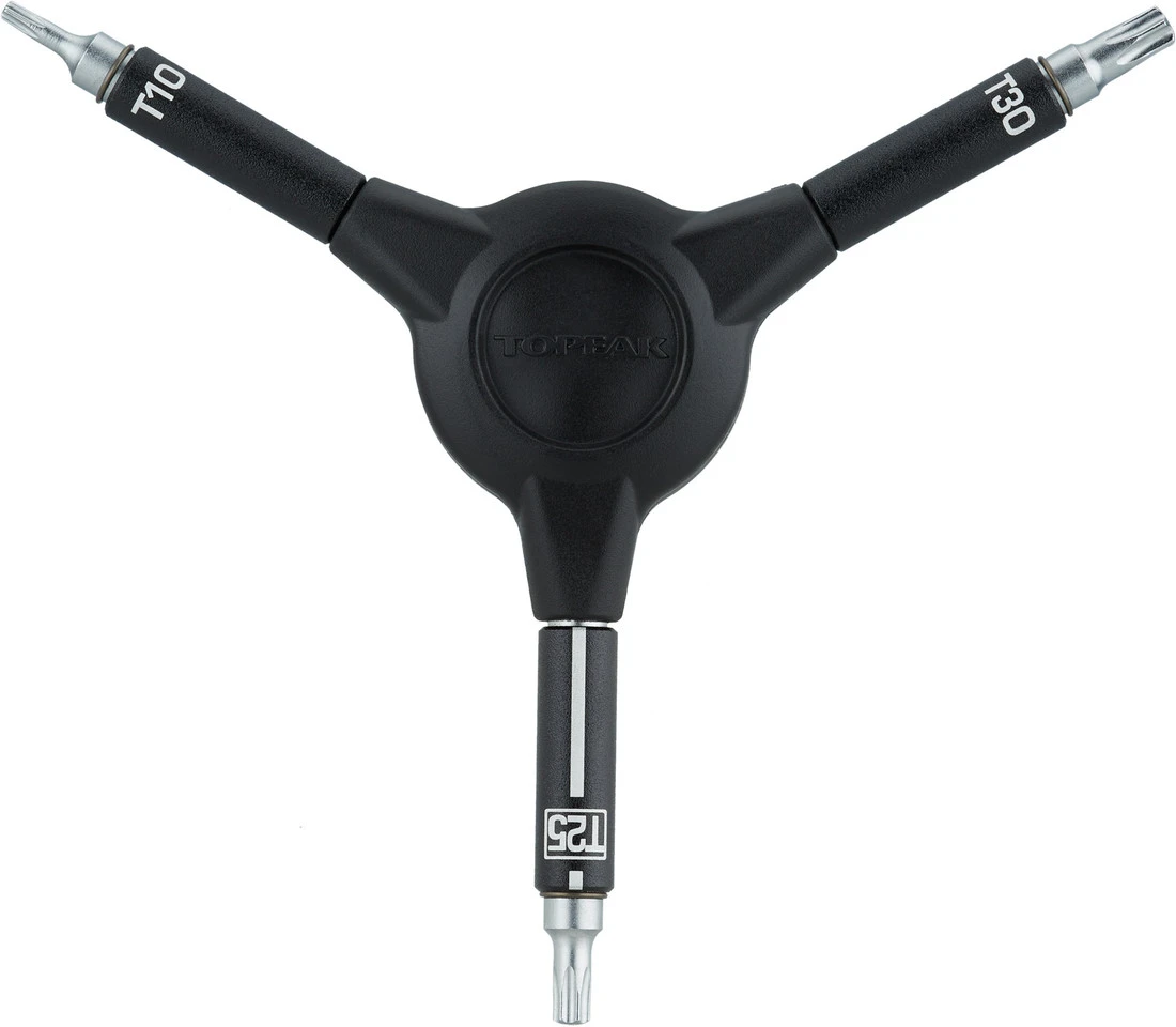 Topeak Llave De 3 Brazos Y-Torx Speed Wrench T10 / T25 / T30 - Imagen 2