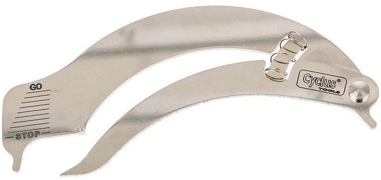 Cyclus Tools Medidor De Desgaste De Cadena Con Indicador De Desgaste